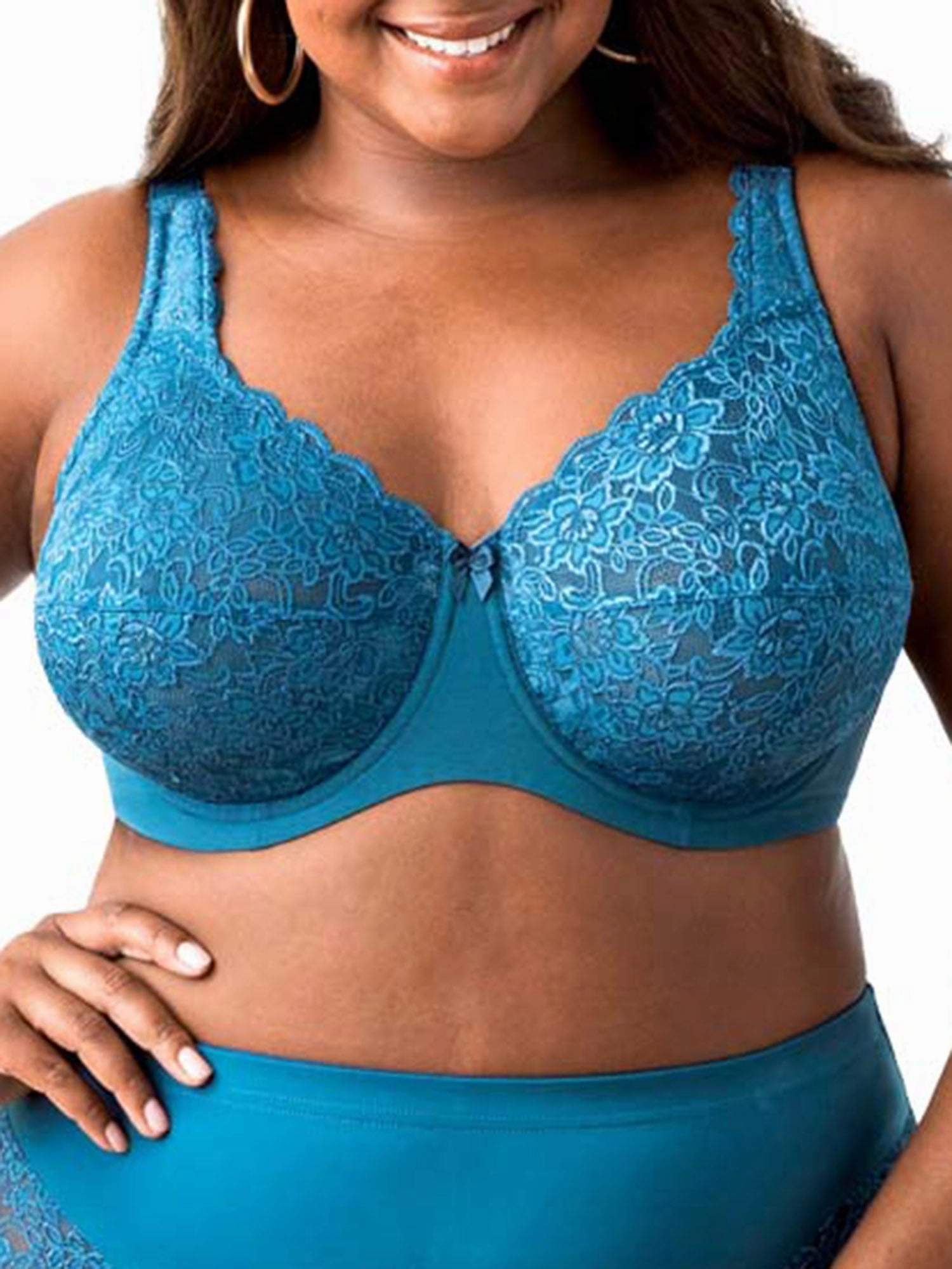 Elila Women's Isabella Lace Full Coverage Bra