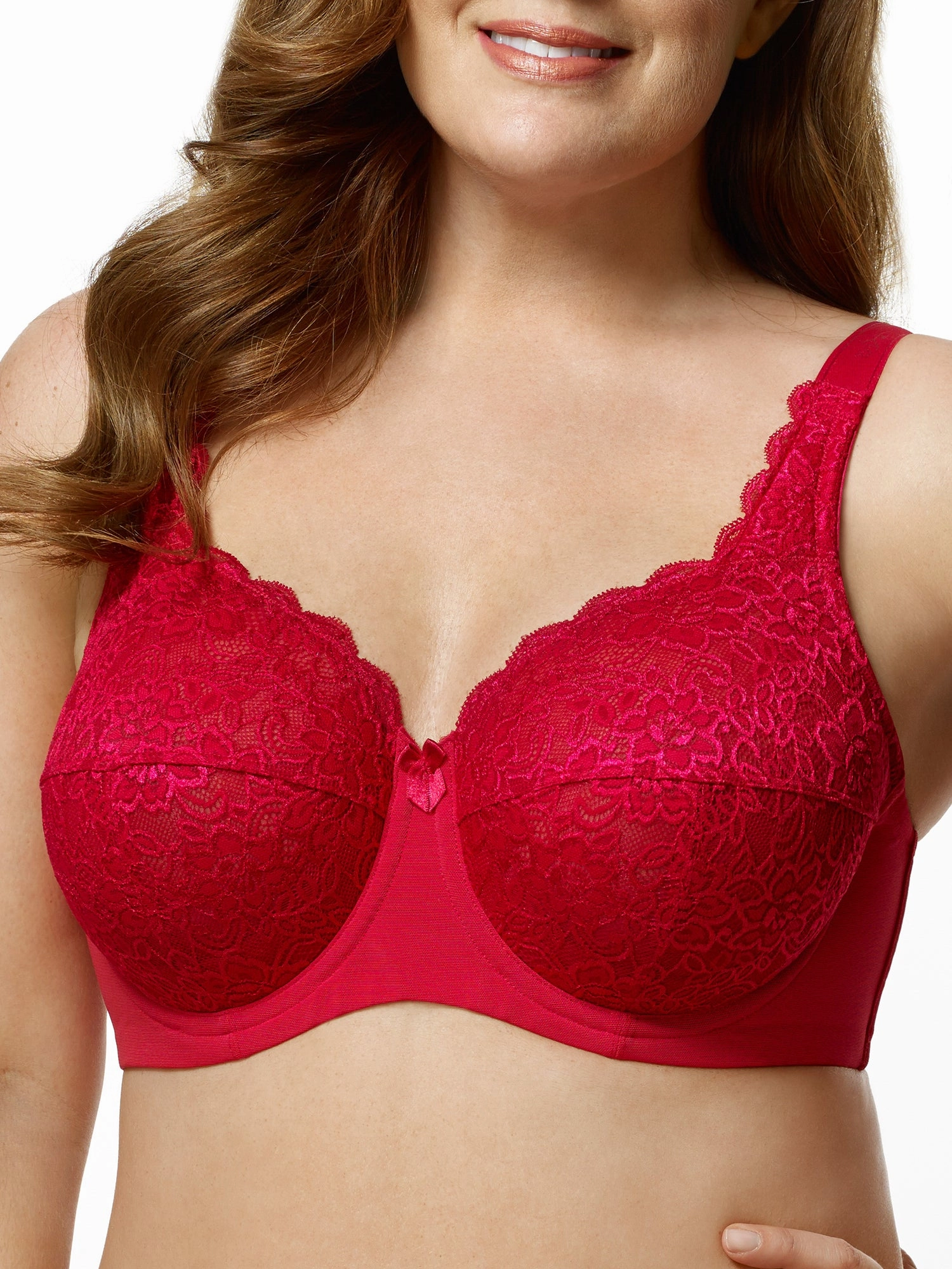 Elila Women's Isabella Lace Full Coverage Bra