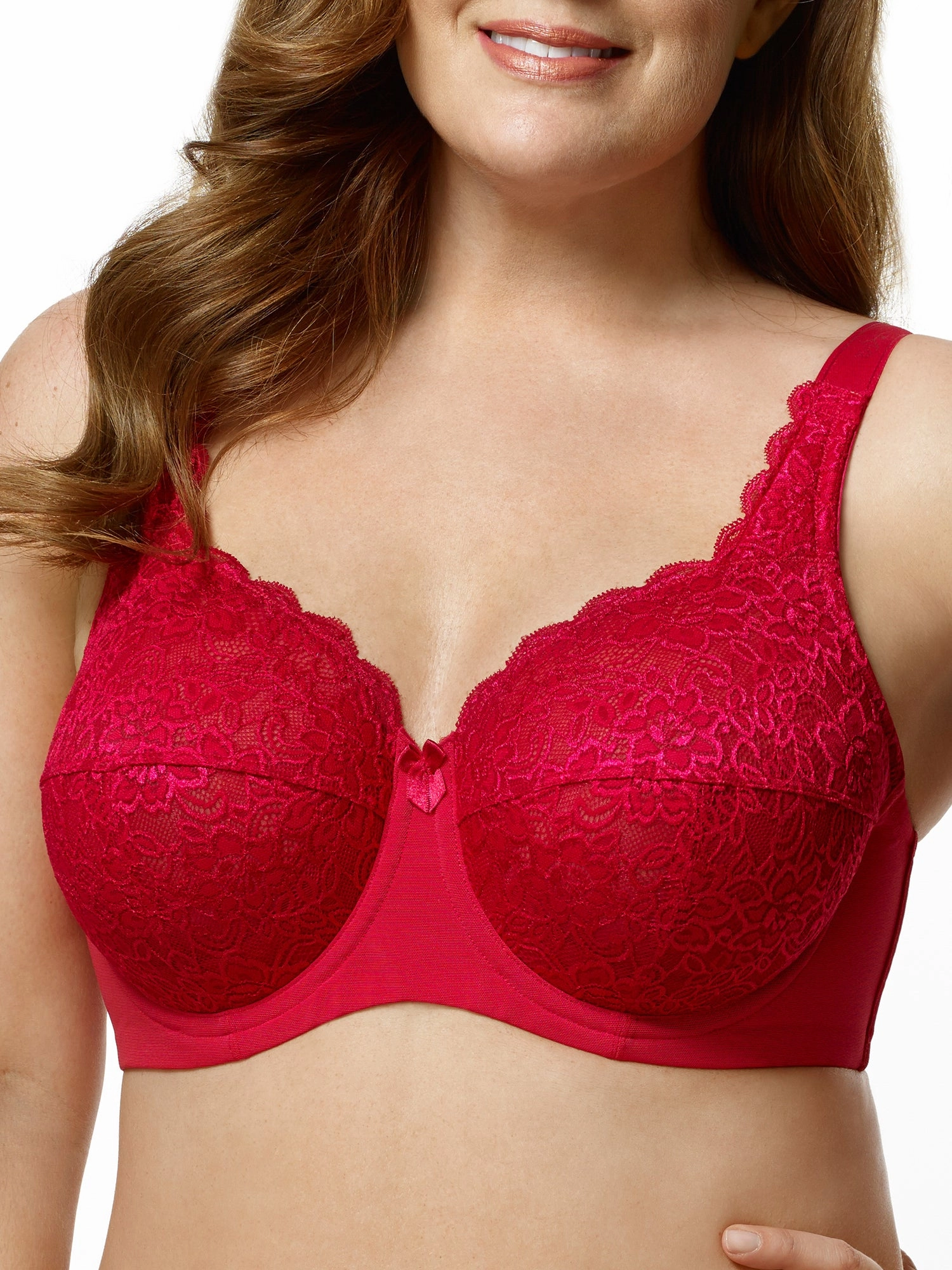 Elila Women's Isabella Lace Full Coverage Bra