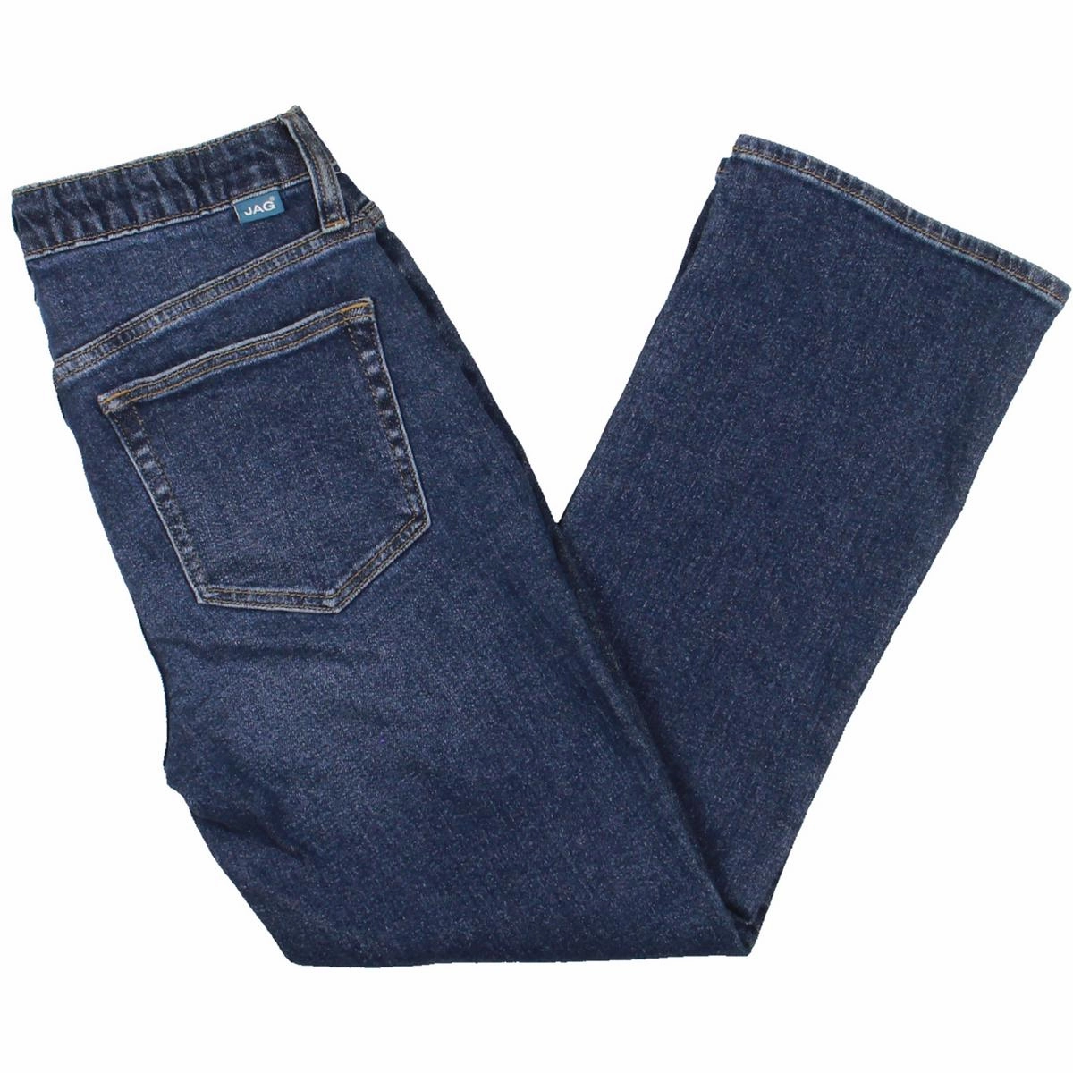 Eloise Womens Denim Mid Rise Cropped Jeans