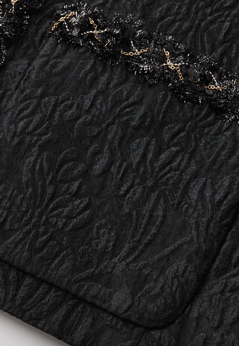Embossed-pattern Jacket
