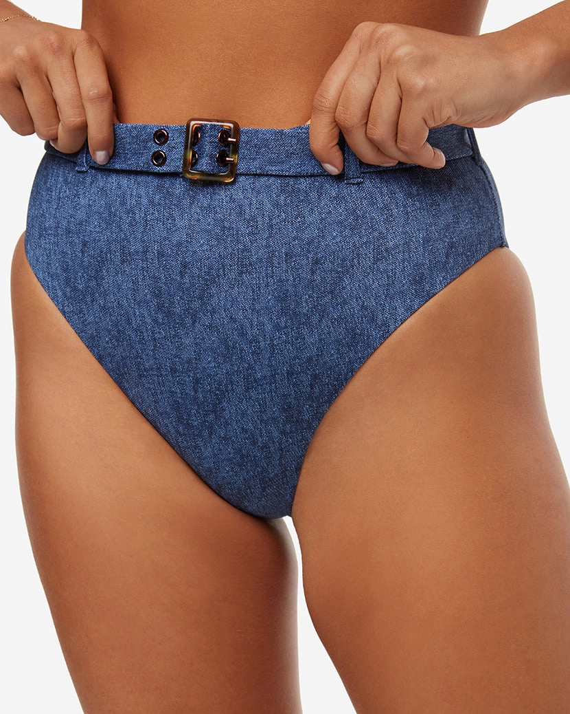 Emily Denim Bikini Bottom
