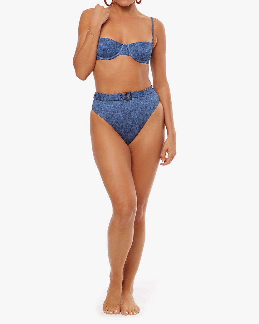 Emily Denim Bikini Bottom