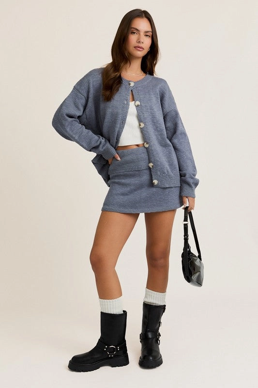 Ensley Button Down Knit Caridgan