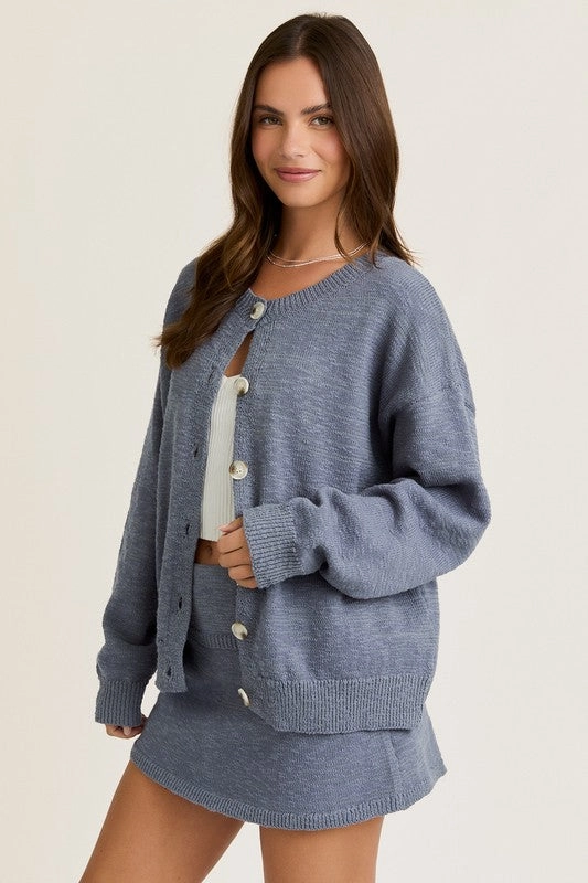 Ensley Button Down Knit Caridgan