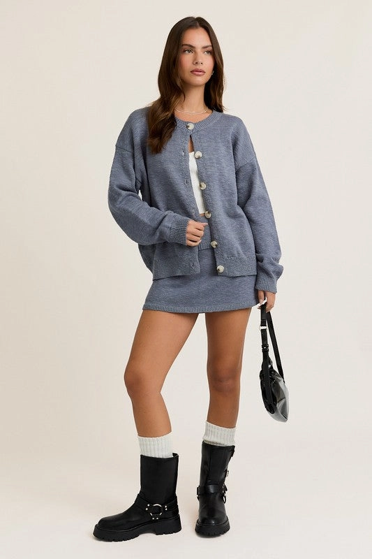 Ensley Button Down Knit Caridgan