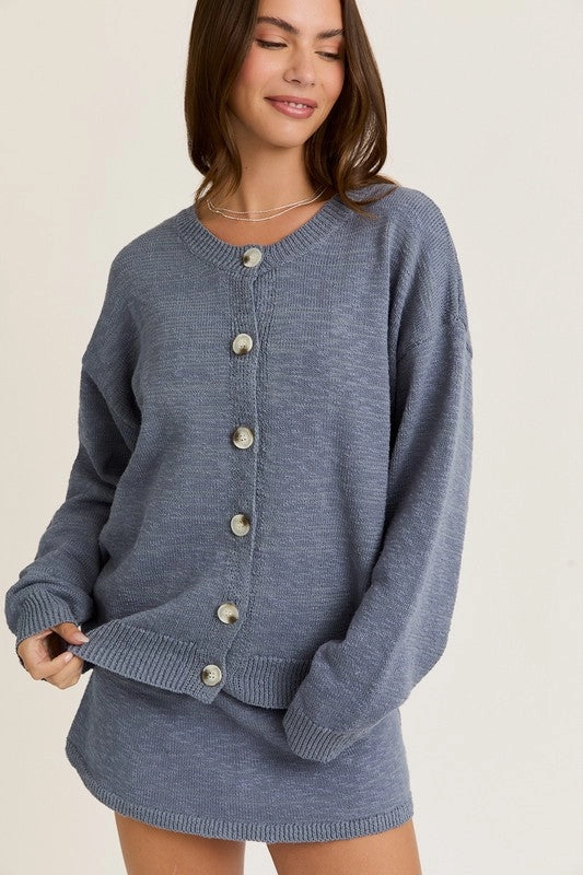Ensley Button Down Knit Caridgan