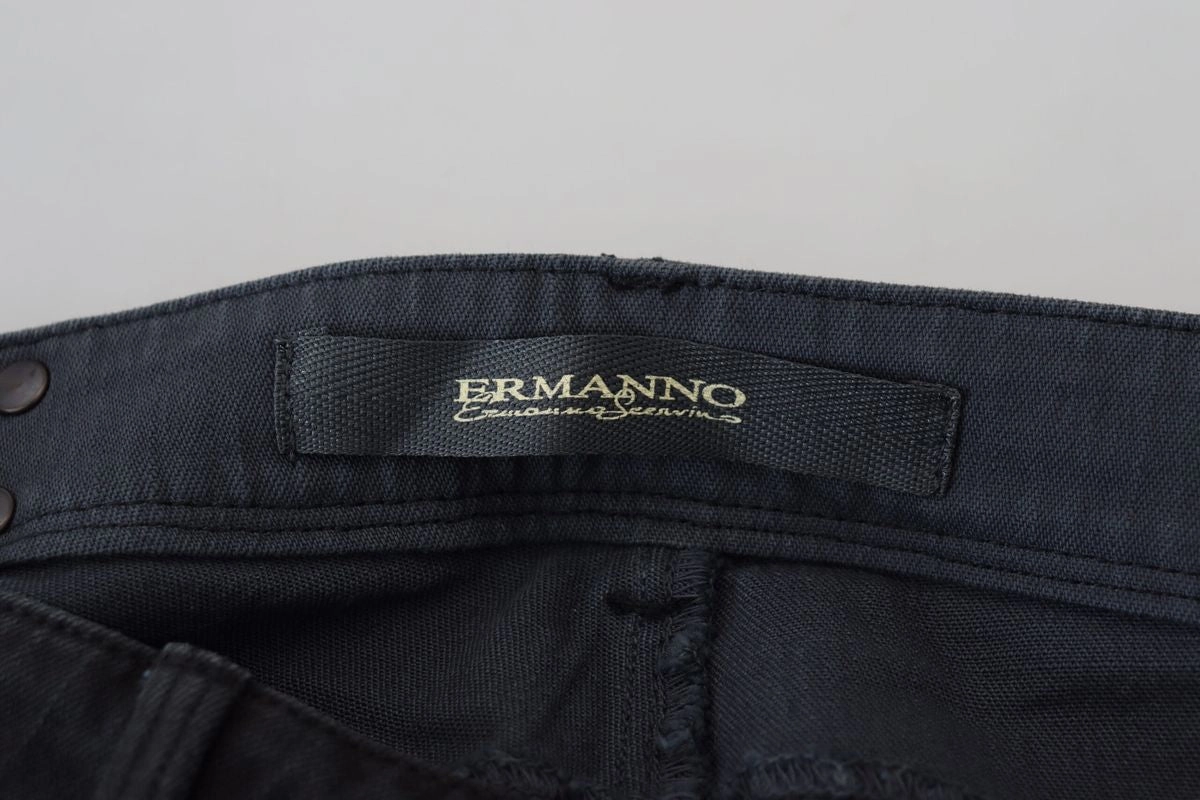 Ermanno Scervino  Cotton Slim Fit Women blue Women's Jeans