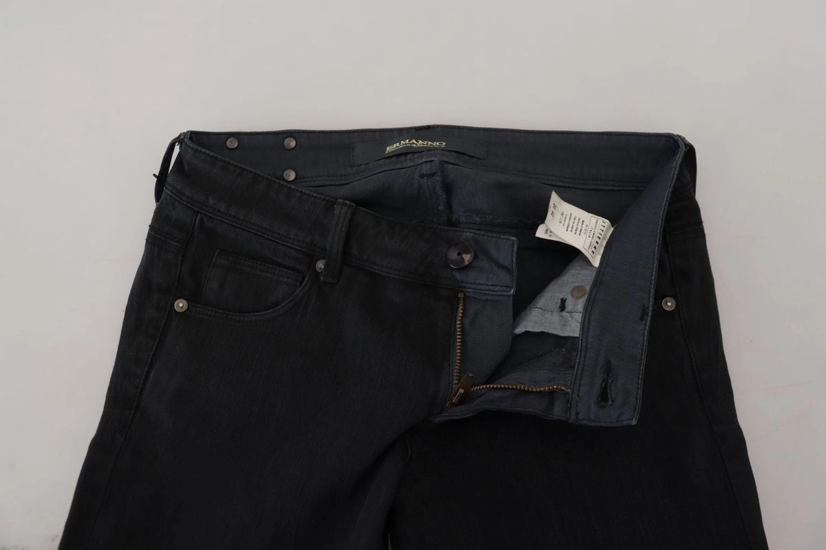 Ermanno Scervino  Cotton Slim Fit Women blue Women's Jeans