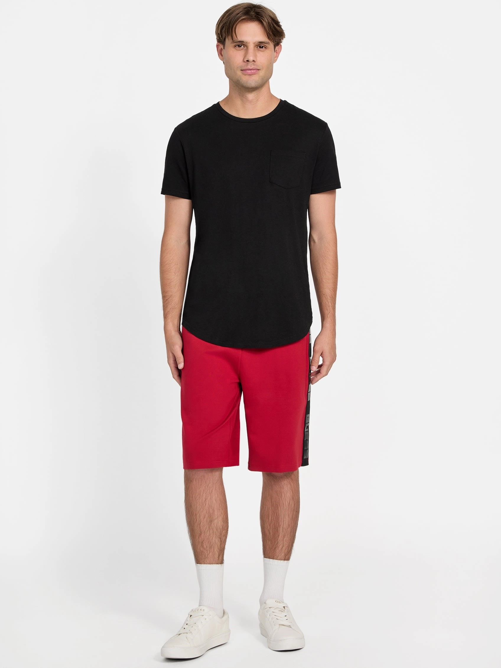 Erwin Knit Logo Shorts