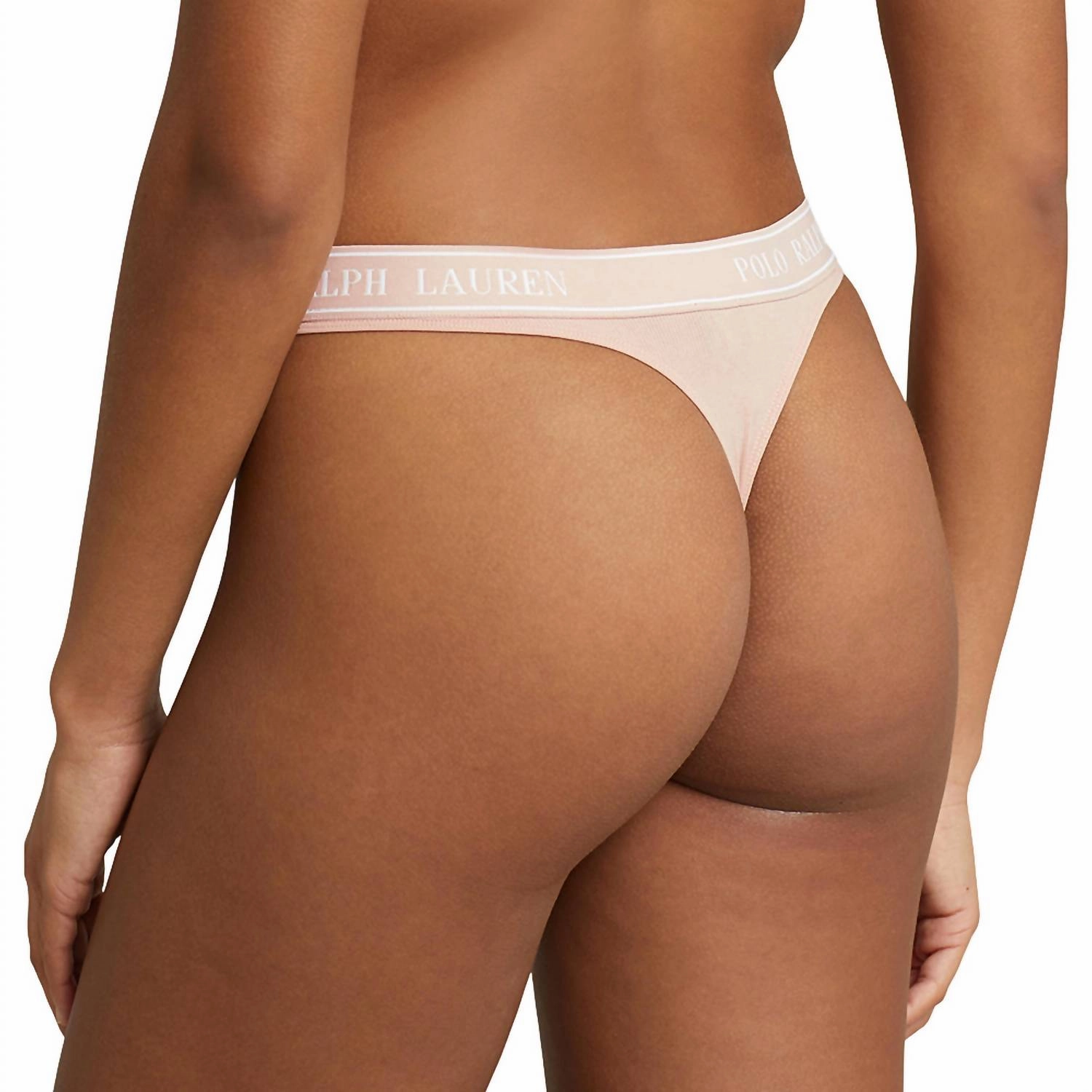 Essentials Thong Panty In Clay
