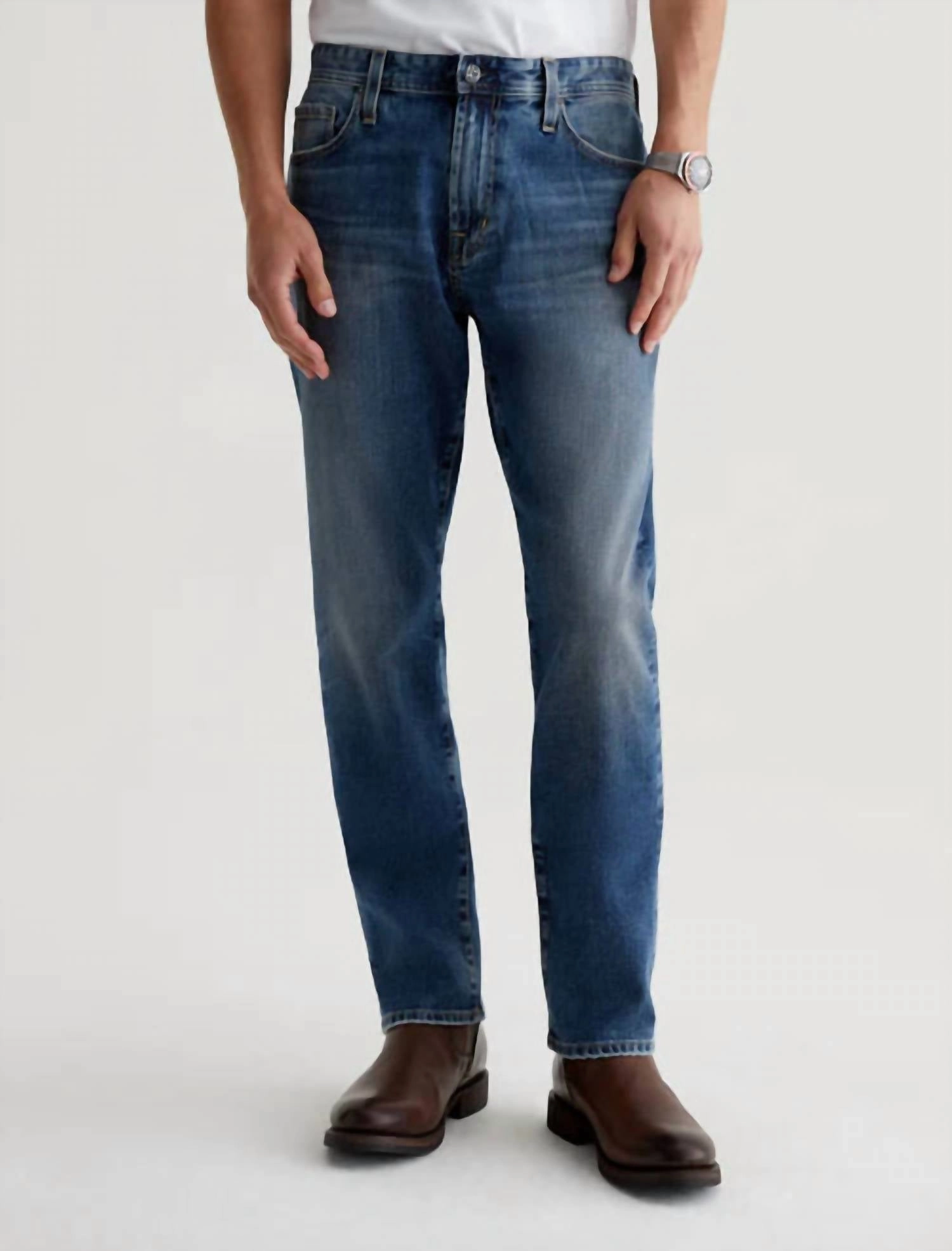 Everett Slim Straight Denim In 14-Year Fade