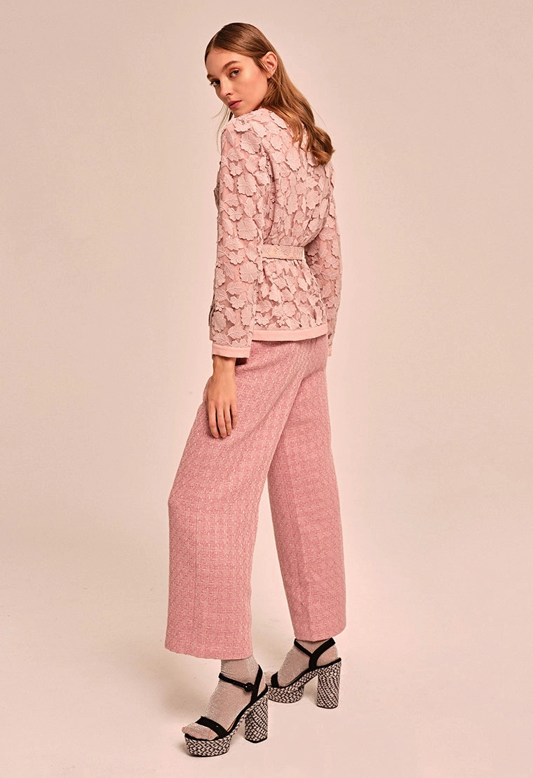 Exquisite floral laces jacket