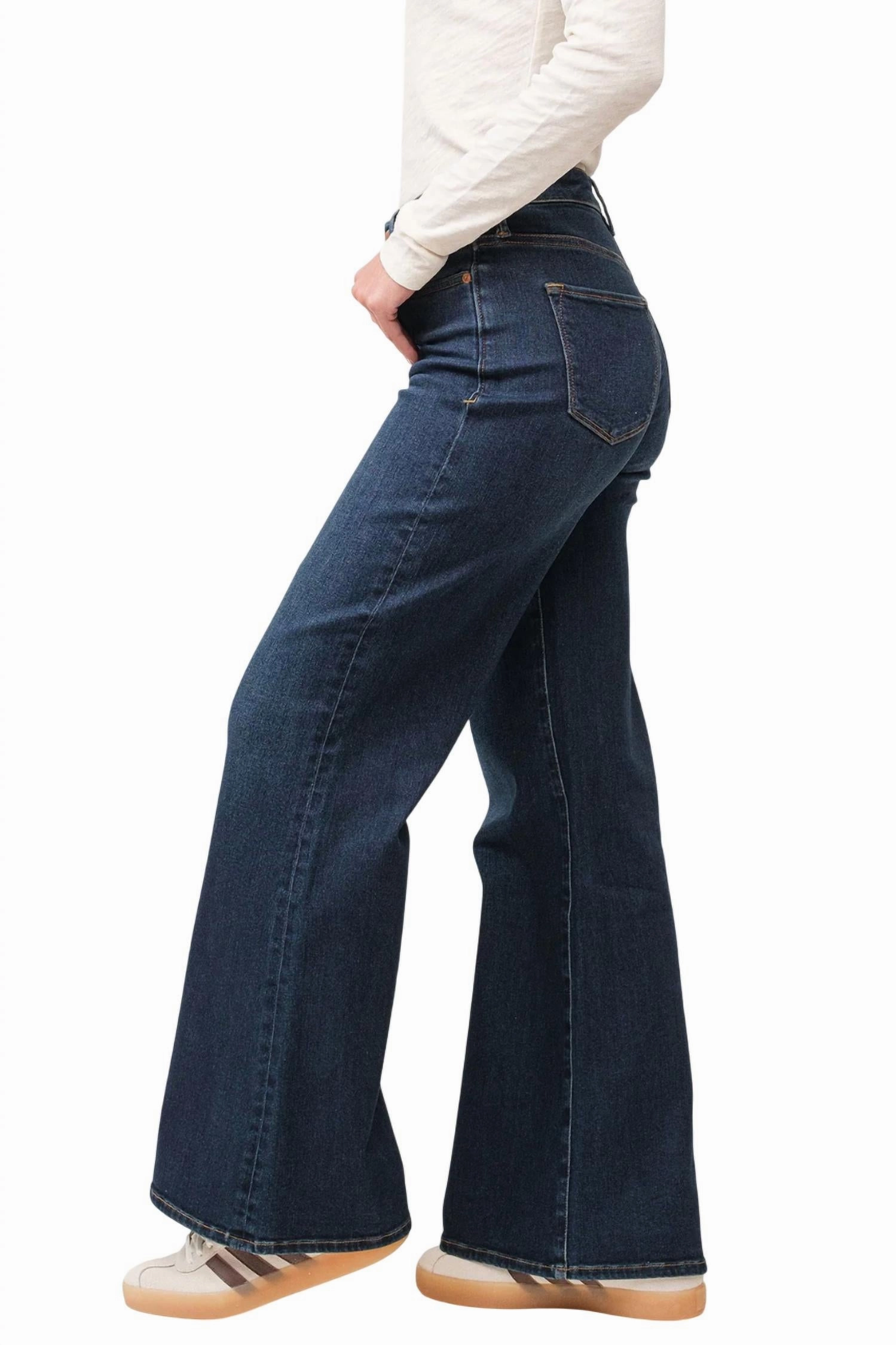 Fiona Wide Leg Jean In Iguaza