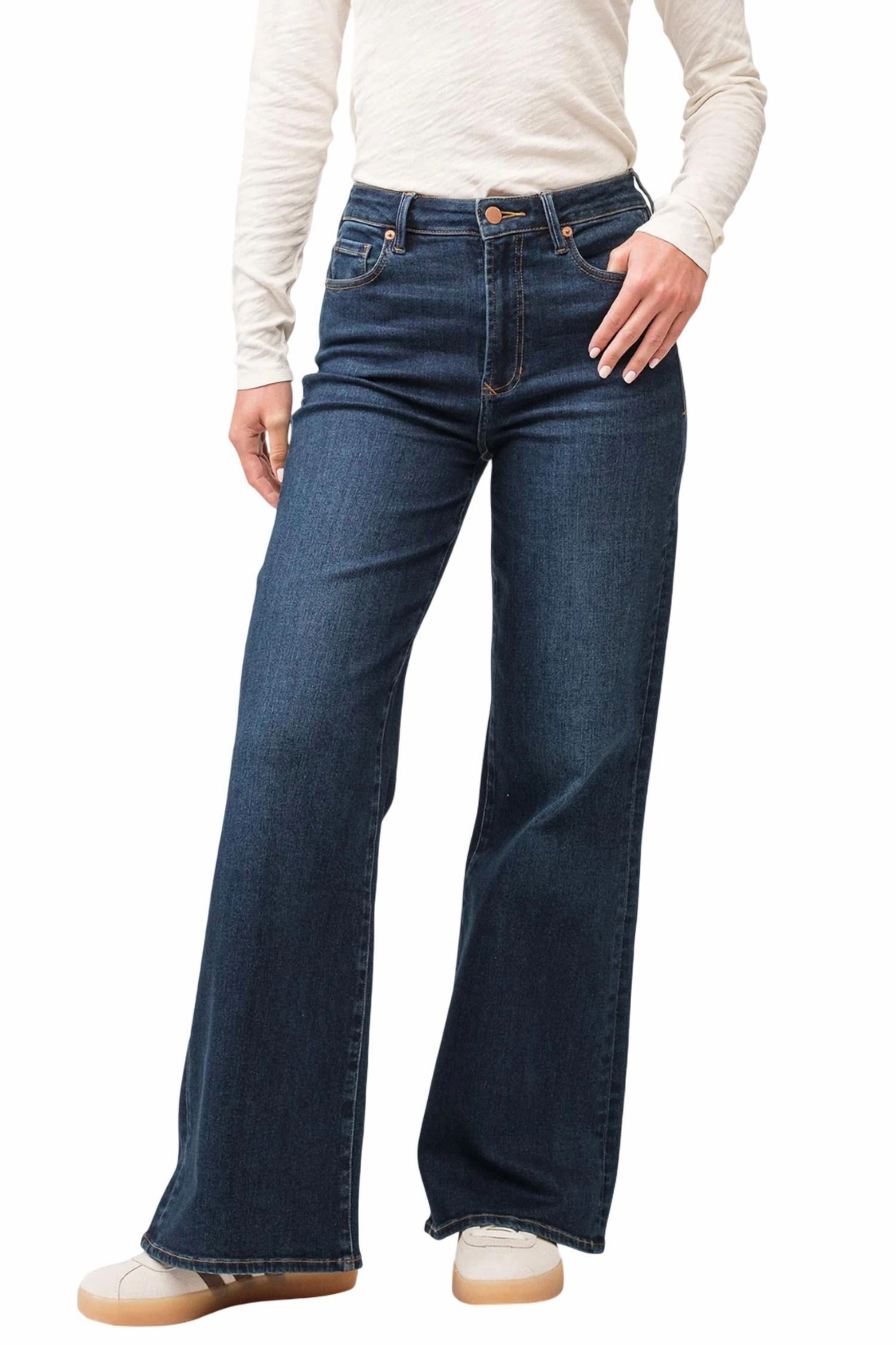 Fiona Wide Leg Jean In Iguaza