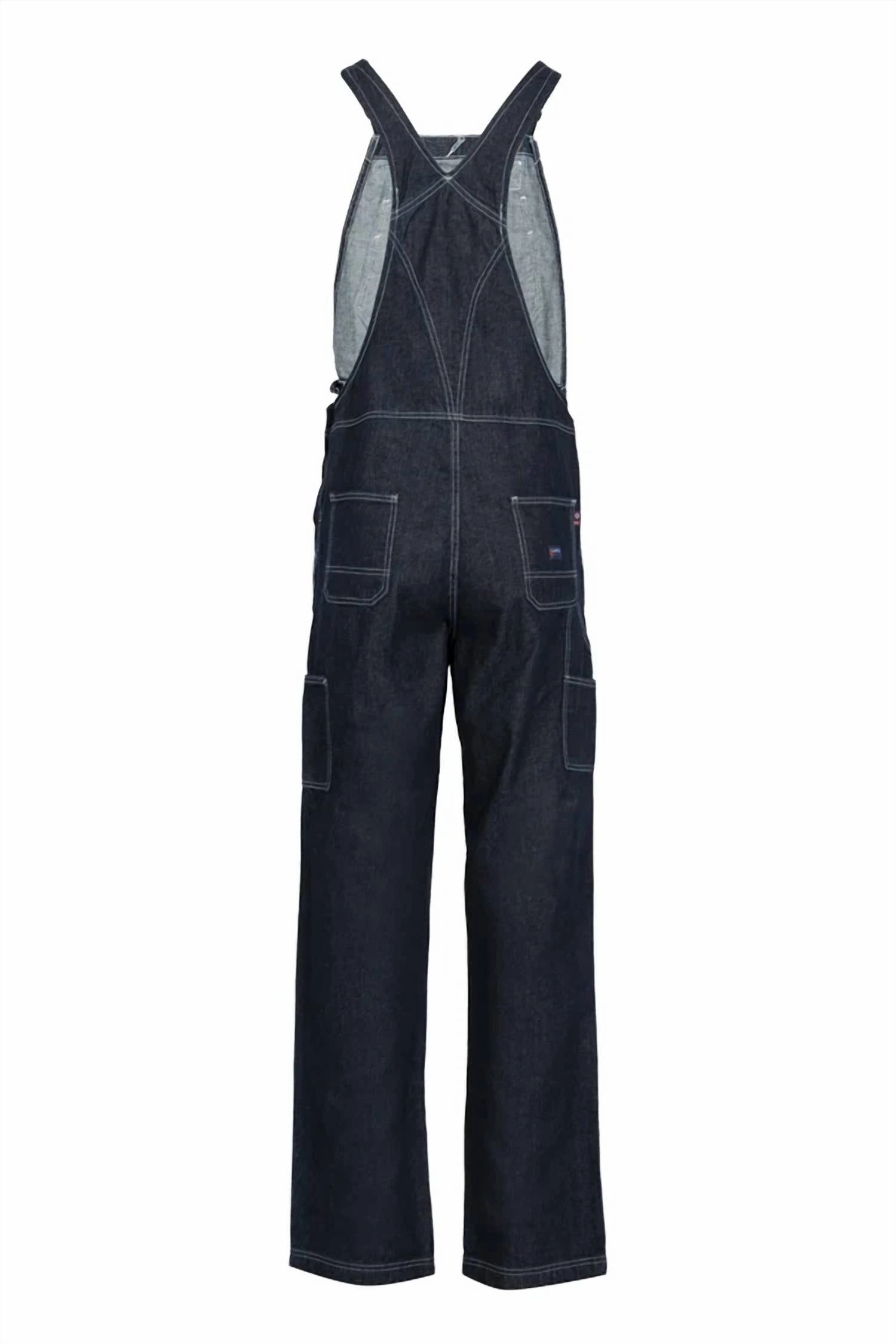 Fire Resistant Bib Overalls In Denim
