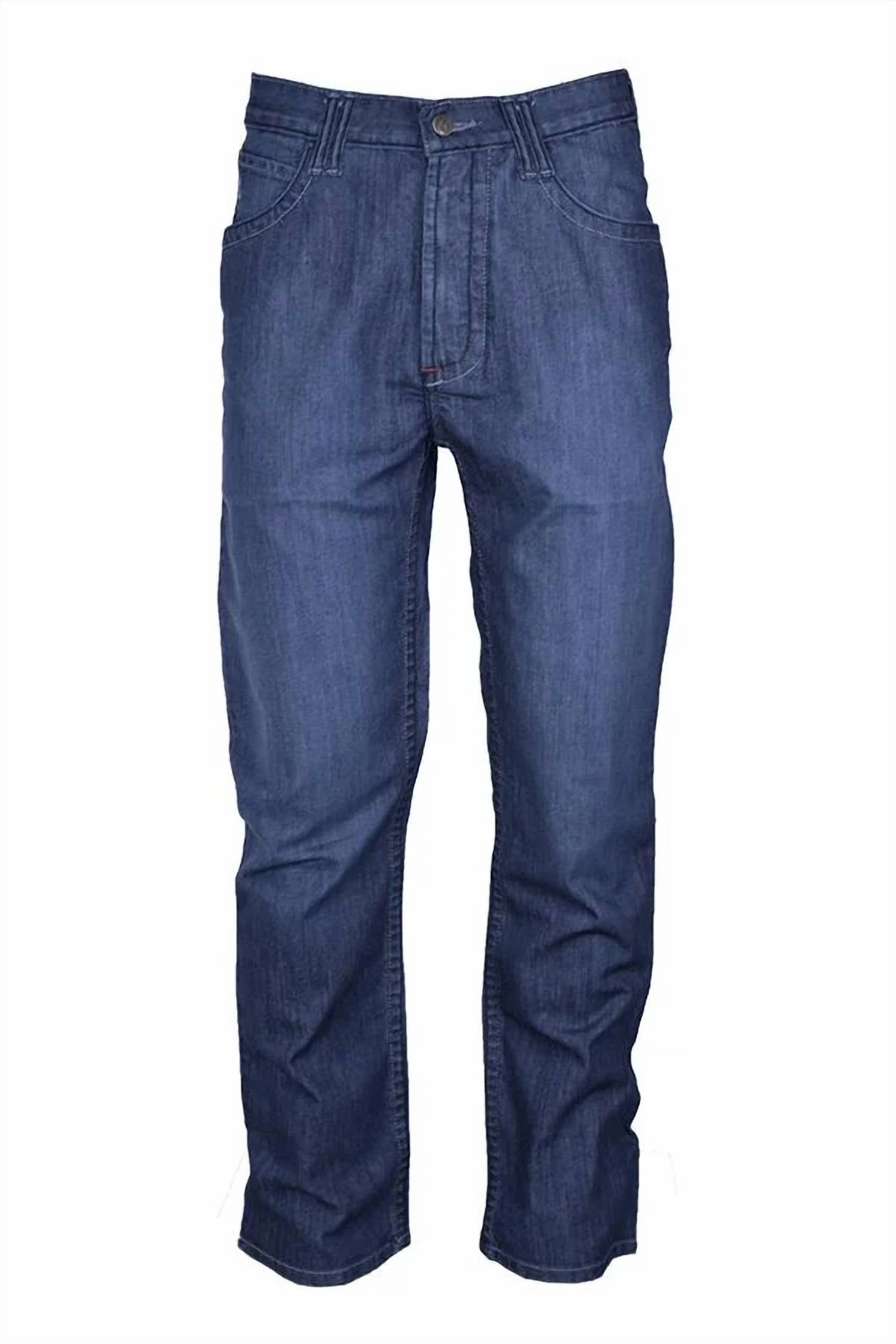 Fire Resistant Comfort Flex Jeans - Length 40" In Indigo