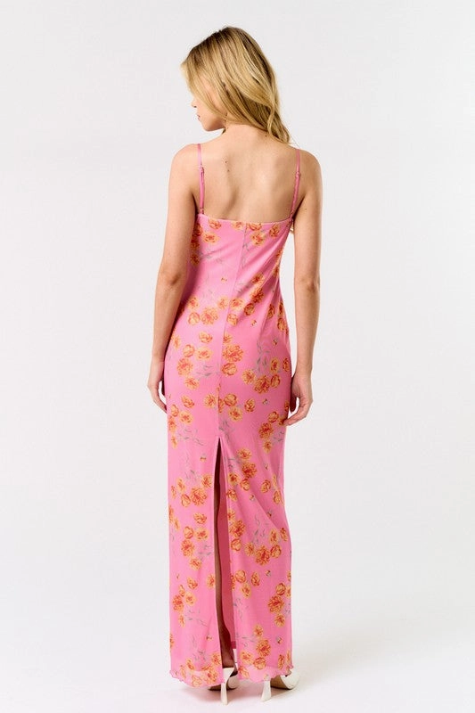Floral Fantasy Lace Maxi Dress