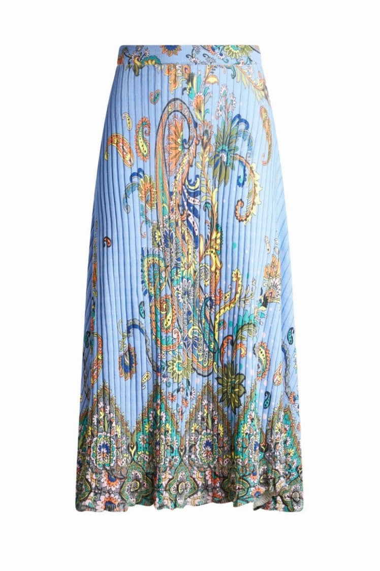 Flowing Knitwear Skirt