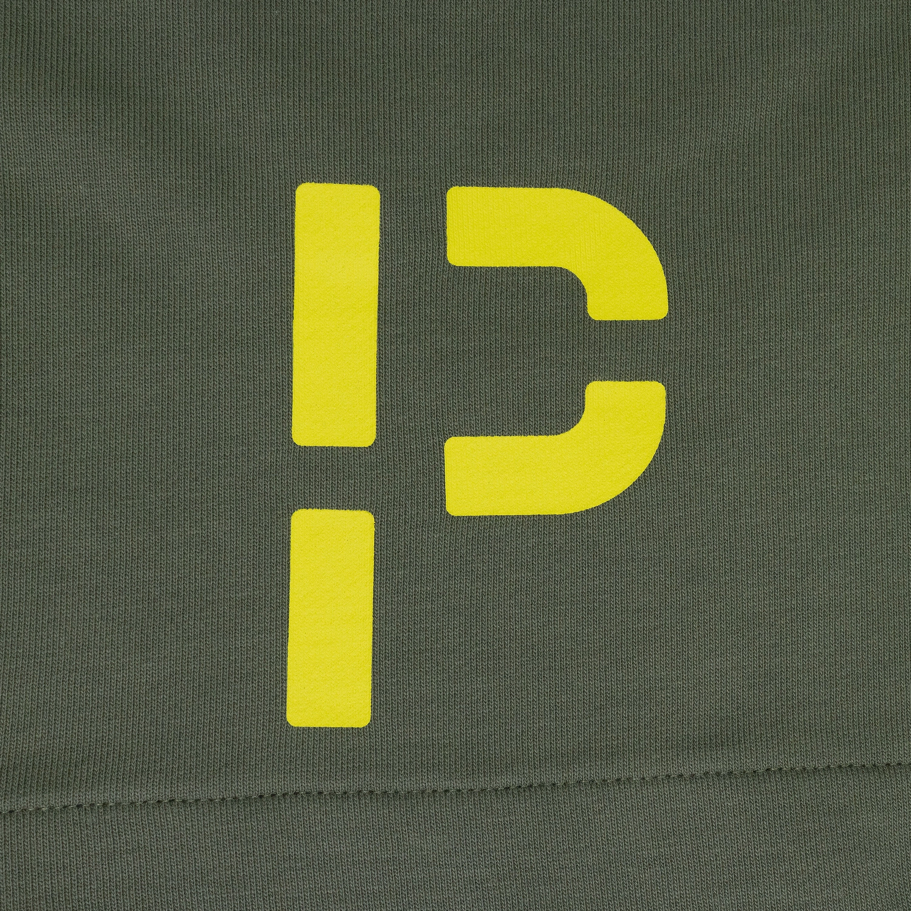 FRENCH TERRY MILITARY MONOGRAM LOGO  SHORTS