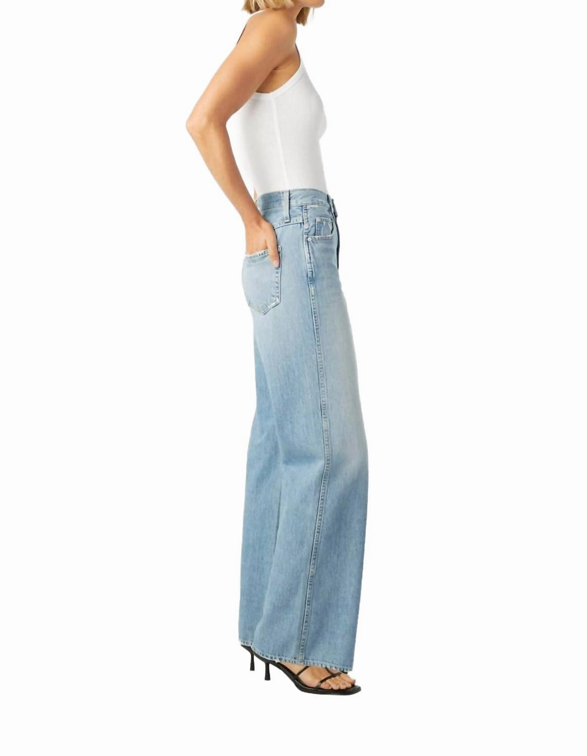 Frida Wide Leg Jeans In Outlaw