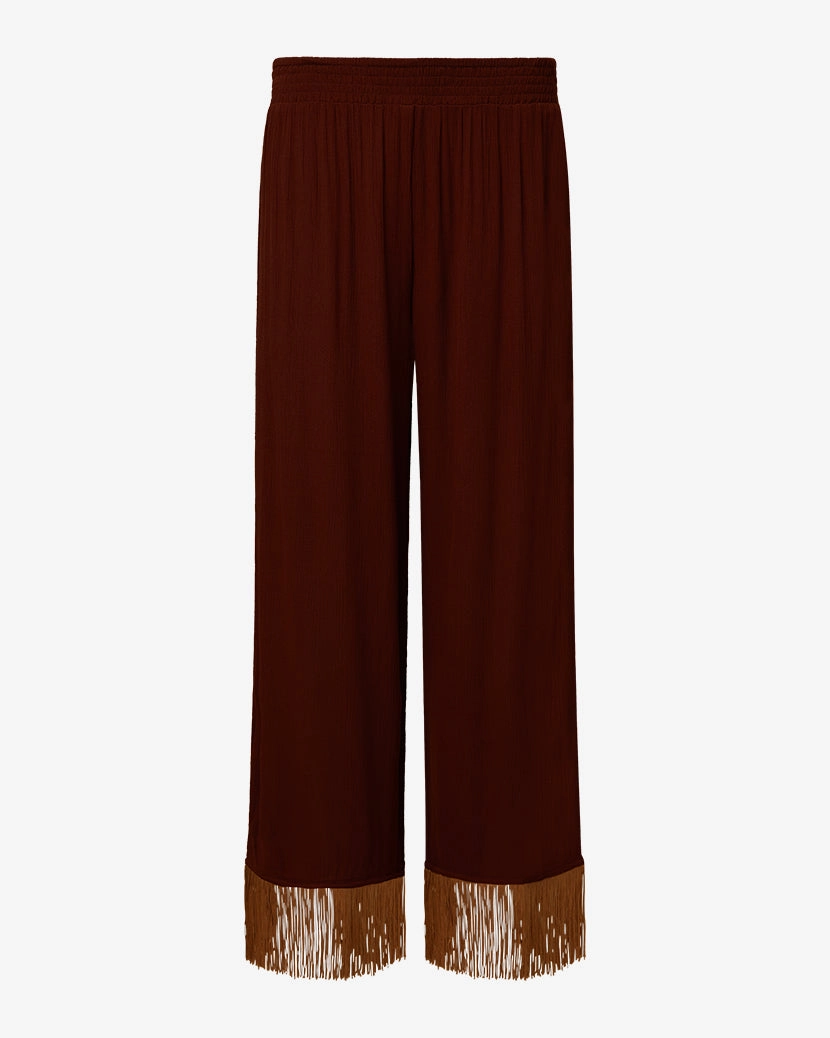 Fringe Smocked Pants