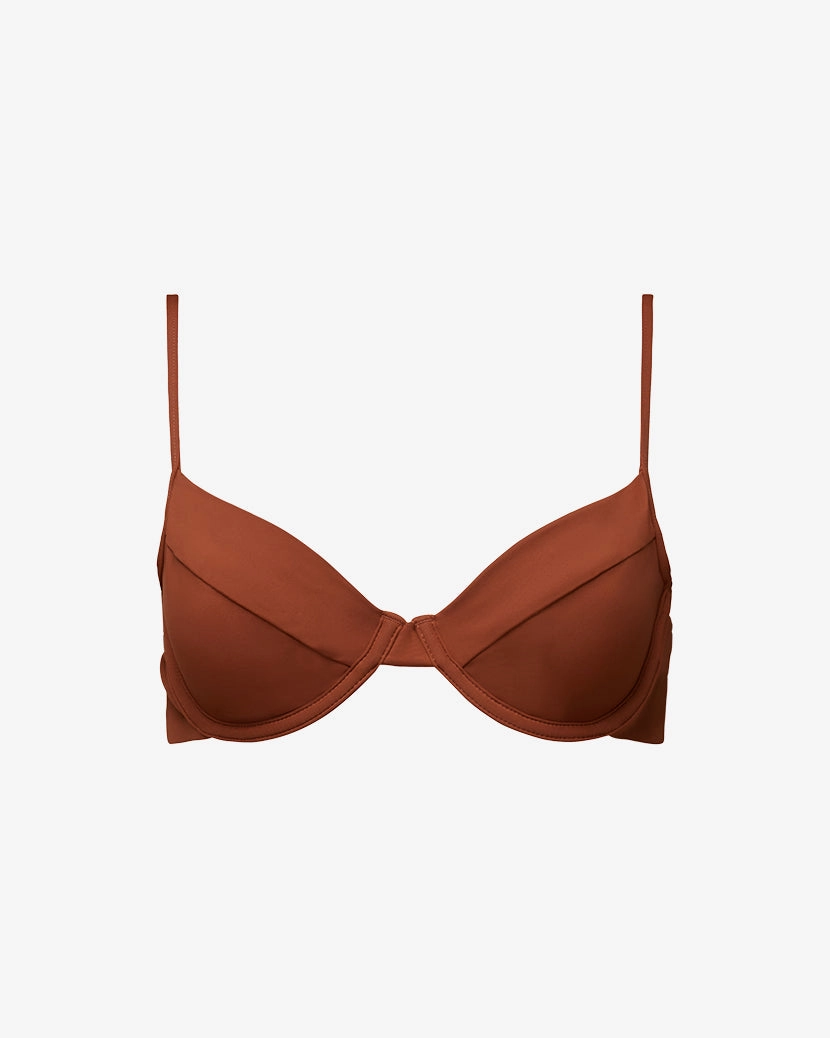 Full Coverage Underwire Bikini Top
