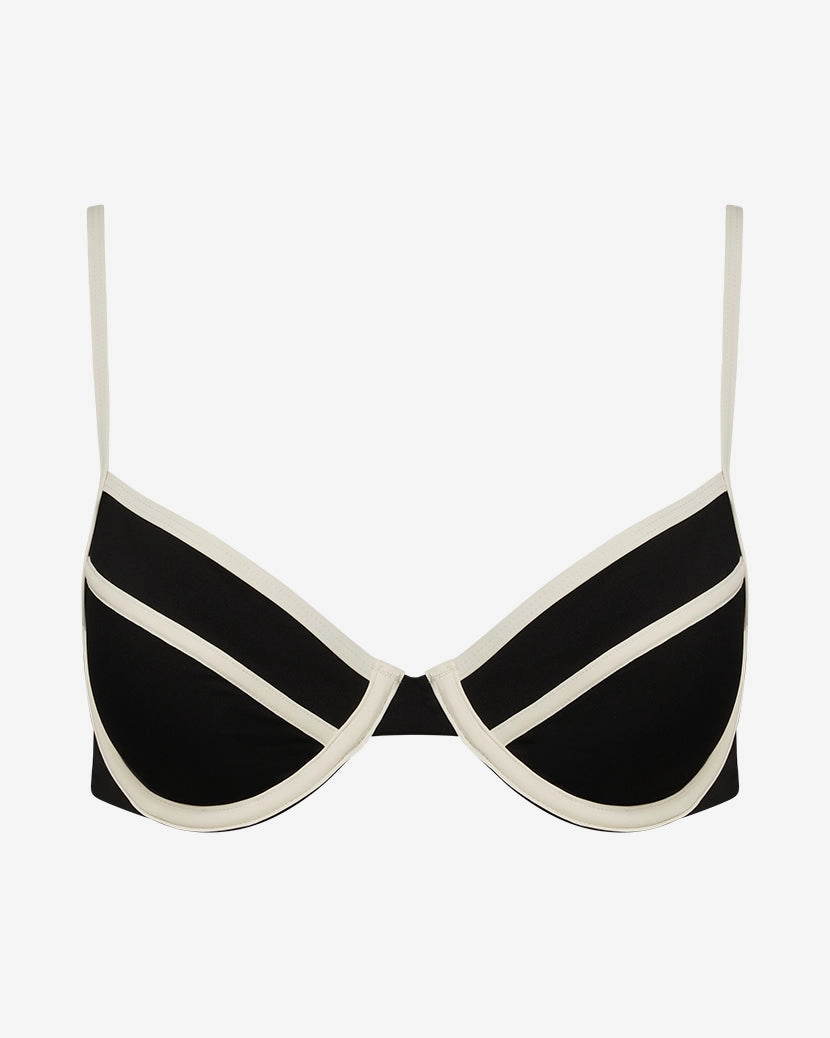 Full Coverage Underwire Bikini Top
