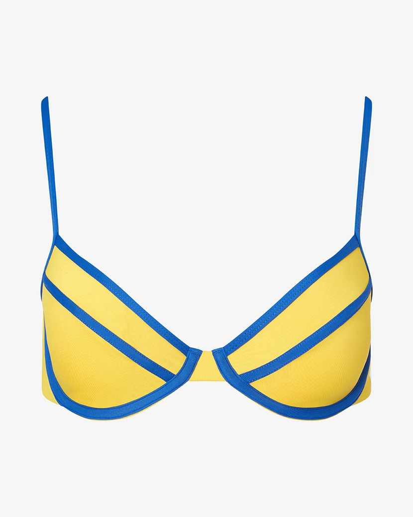 Full Coverage Underwire Bikini Top