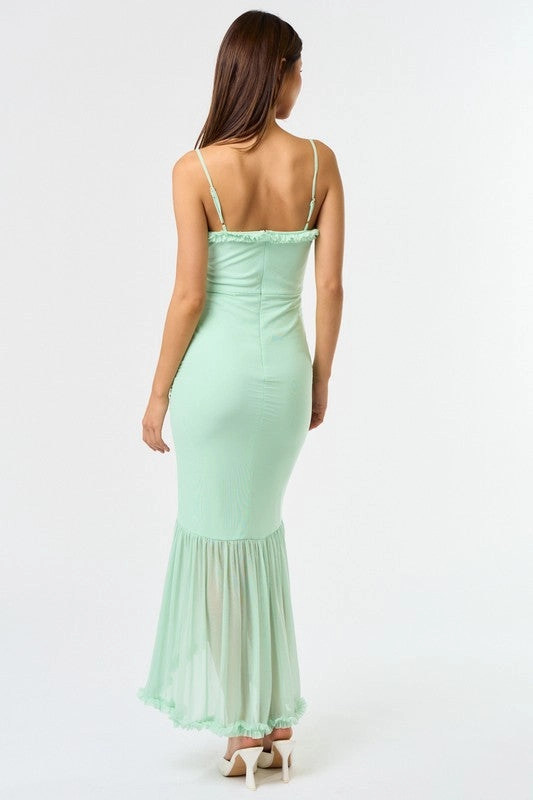 Girls Time Ruffle Maxi Dress