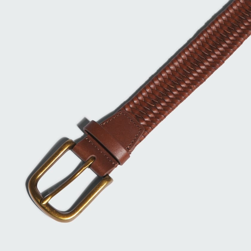 Golf Woven Leather Belt