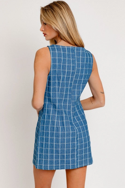Harbor Bound Mini Dress - Extra Small
