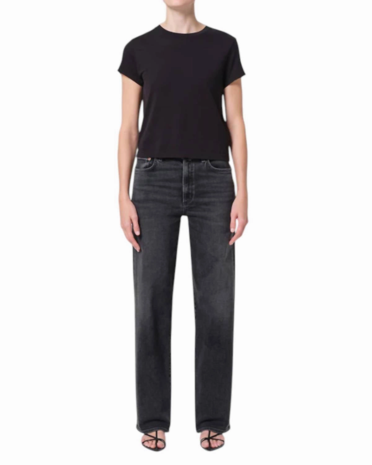 Harper Straight Jeans In Hush