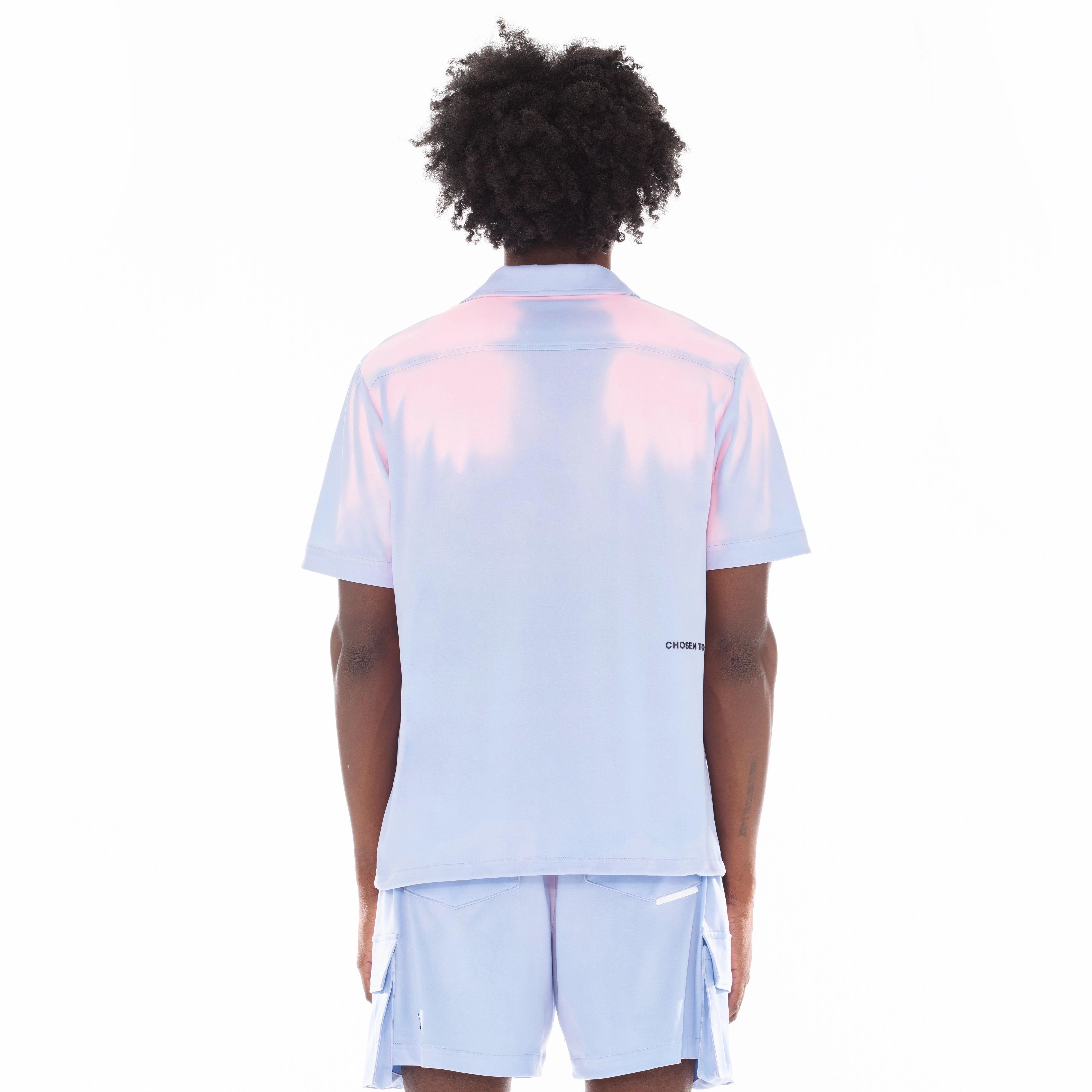 Heat Sensitive Nylon Shirt In Sky