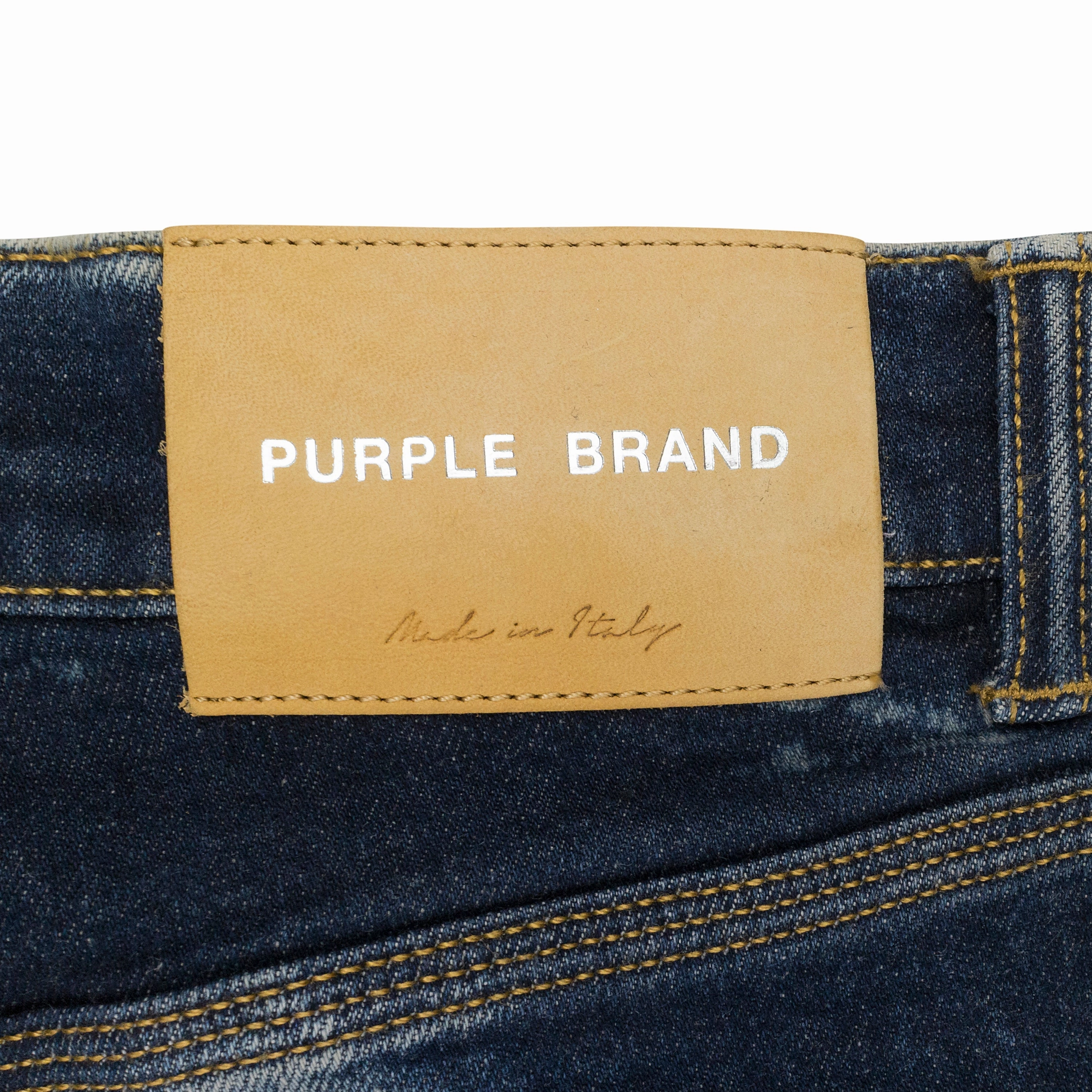 HEAVY BLEACH REPAIR Indigo SKINNY JEANS