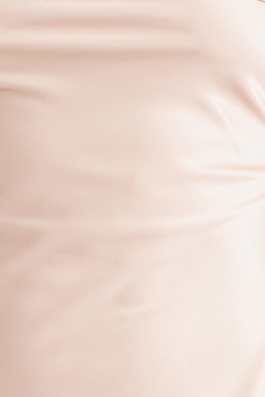 Here For The Champagne Mini Dress