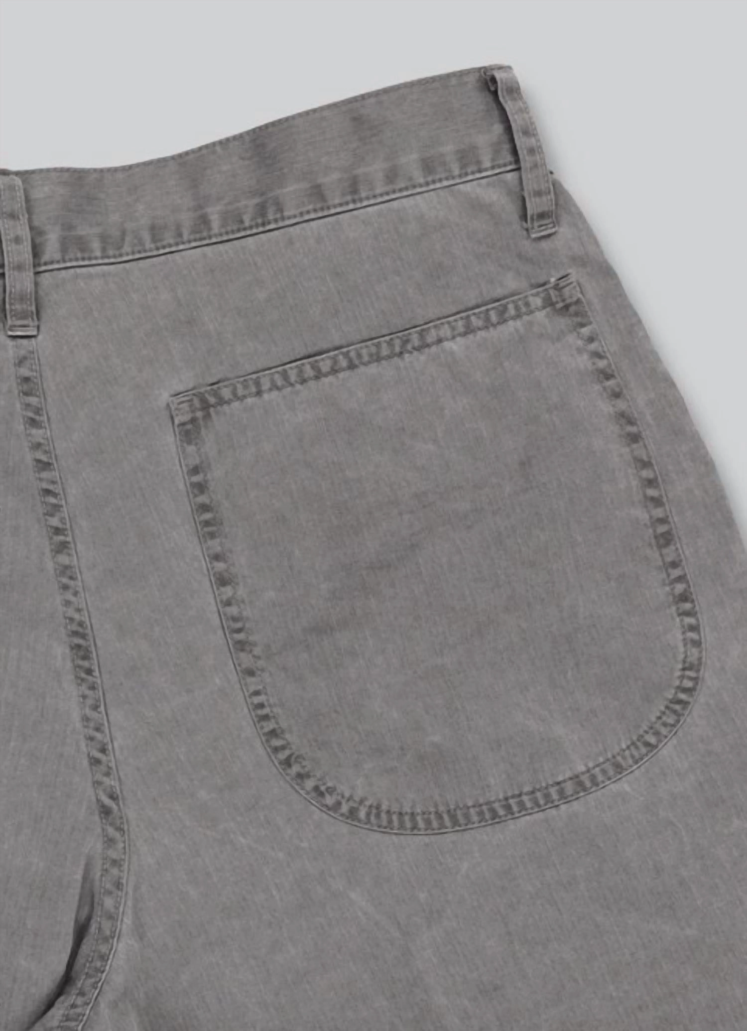 Herringbone Naval Short In Black
