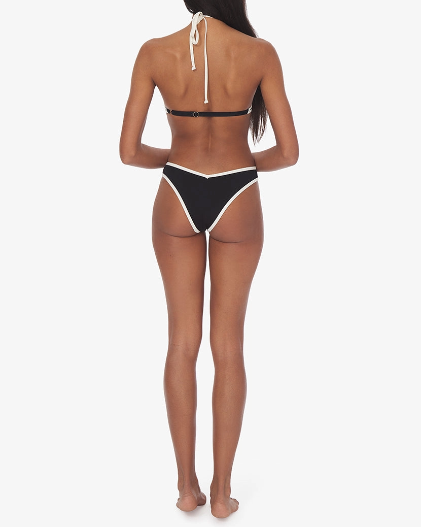 High Neck Halter Bikini Top