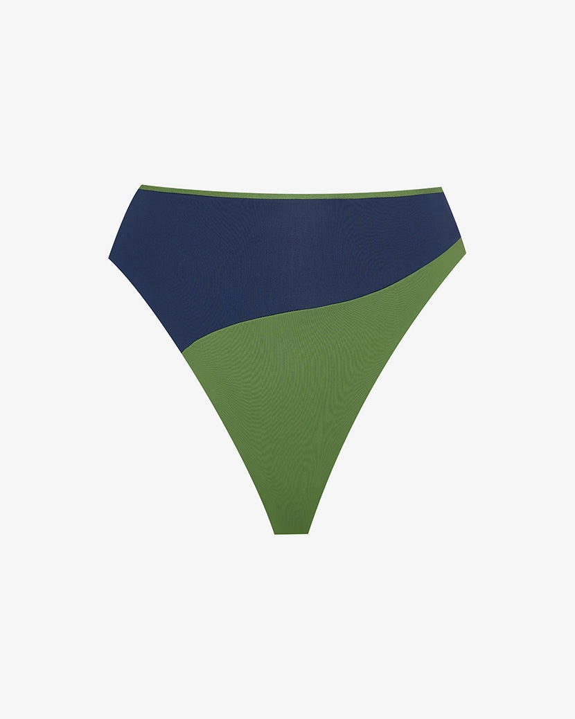 High Rise Colorblock Bottom