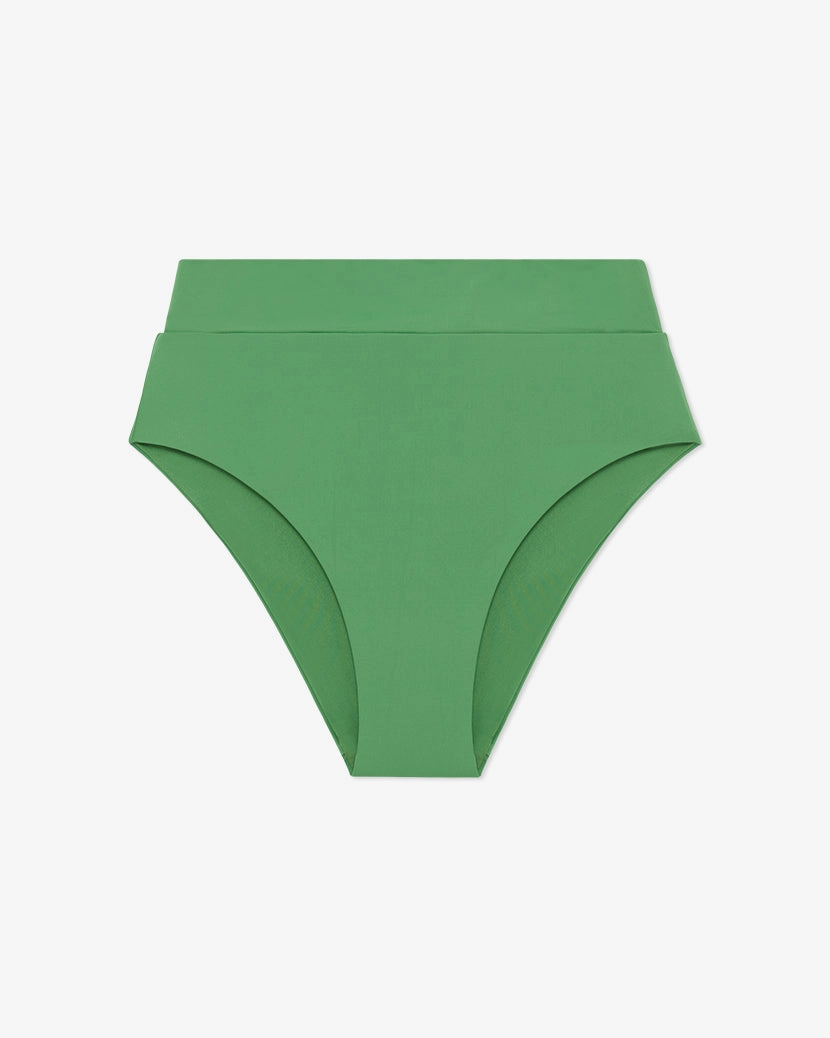 High Rise Full Coverage Bikini Bottom