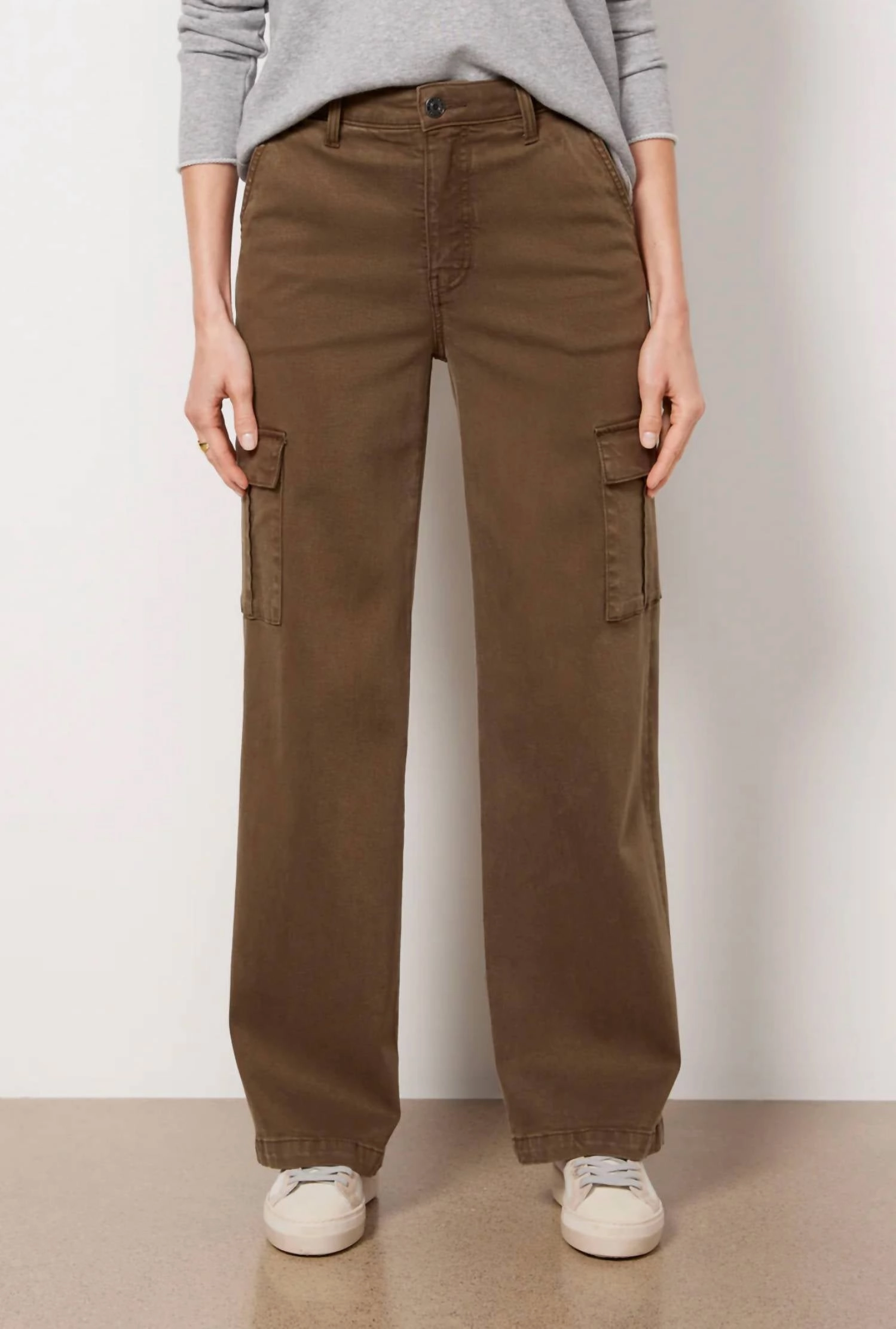 High Rise Miller Wide Leg In Camel