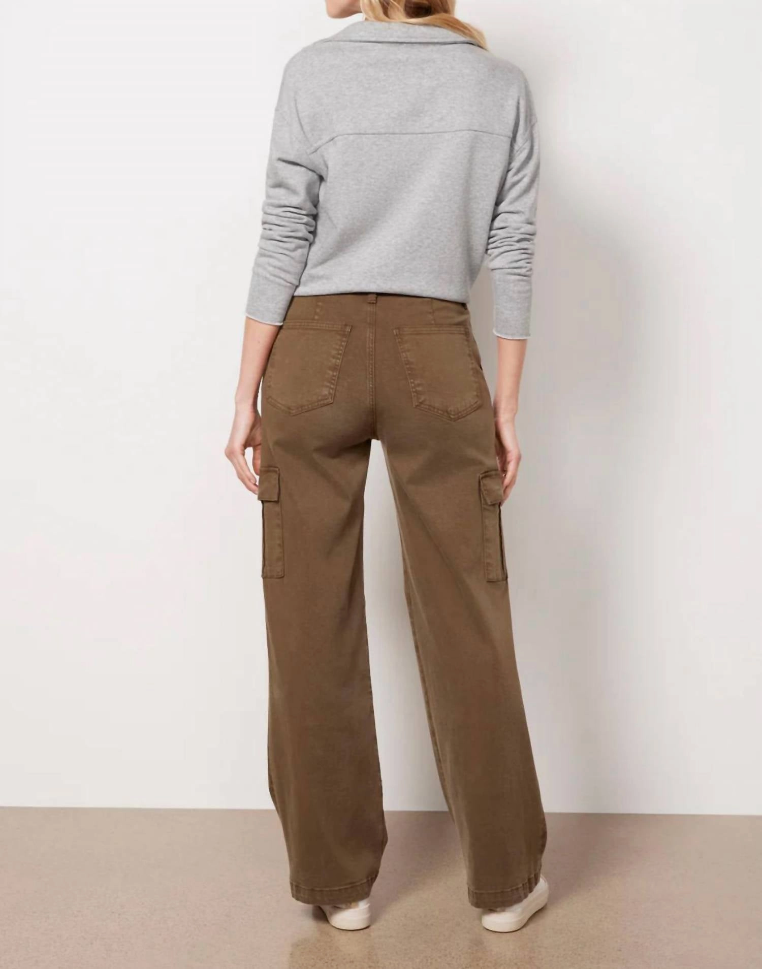 High Rise Miller Wide Leg In Camel