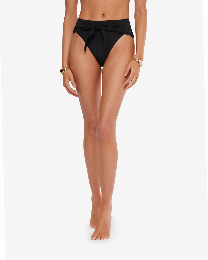 High Rise Tie-front Bottom