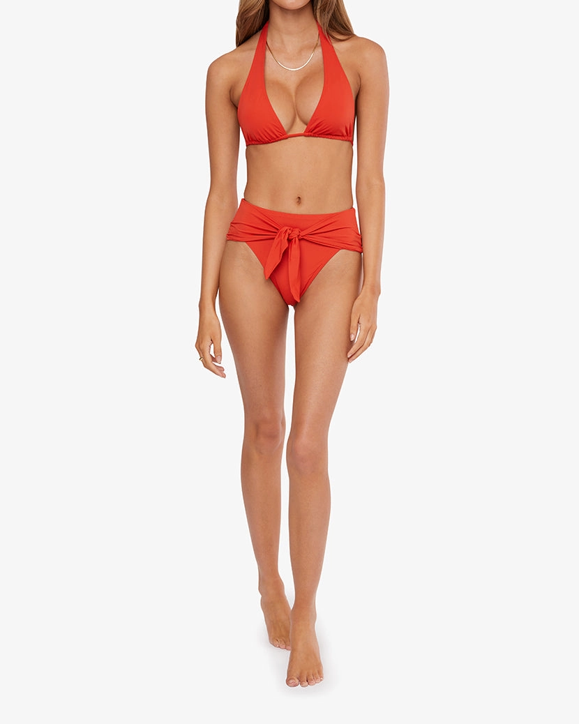 High Rise Tie-front Bottom