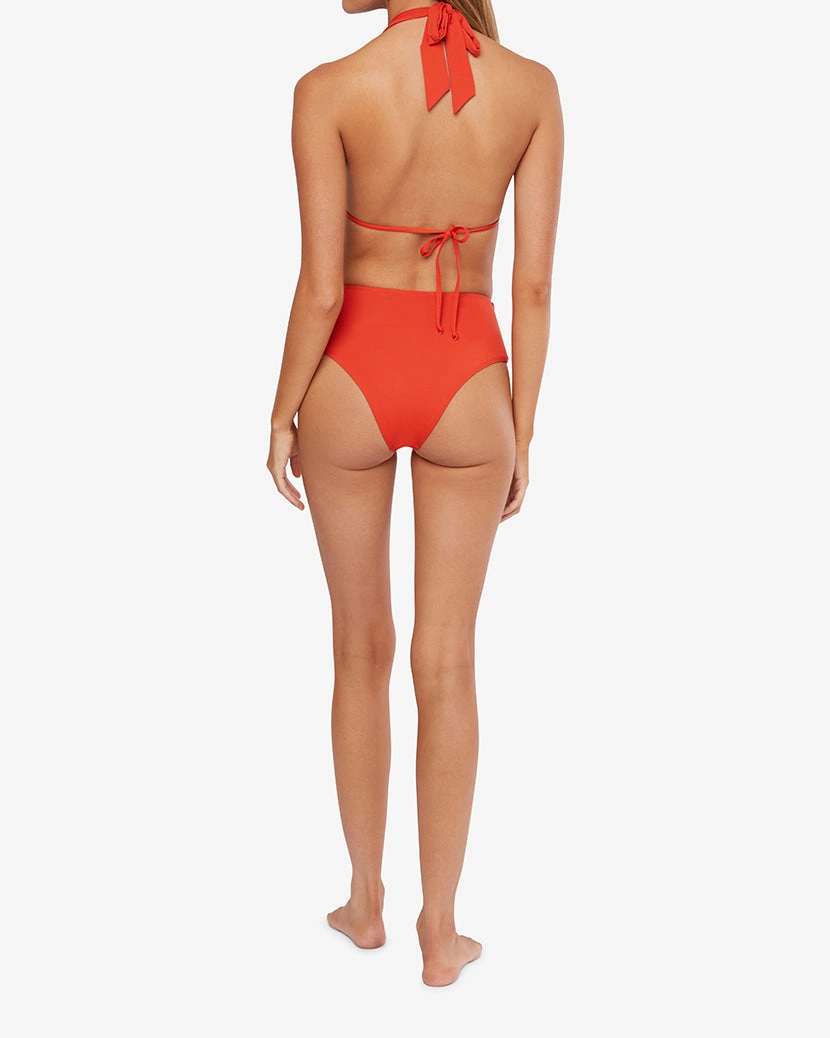 High Rise Tie-front Bottom