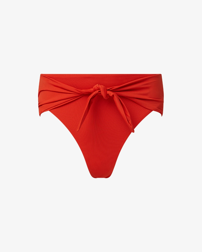 High Rise Tie-front Bottom