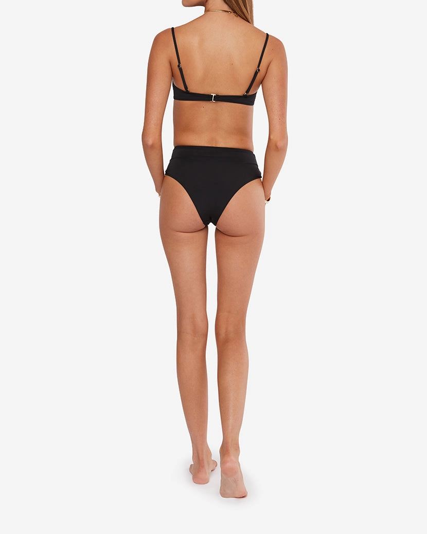 High Rise Tie-front Bottom