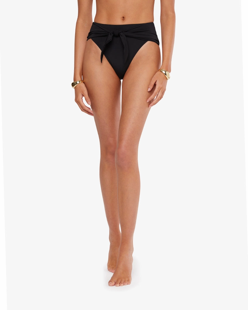 High Rise Tie-front Bottom