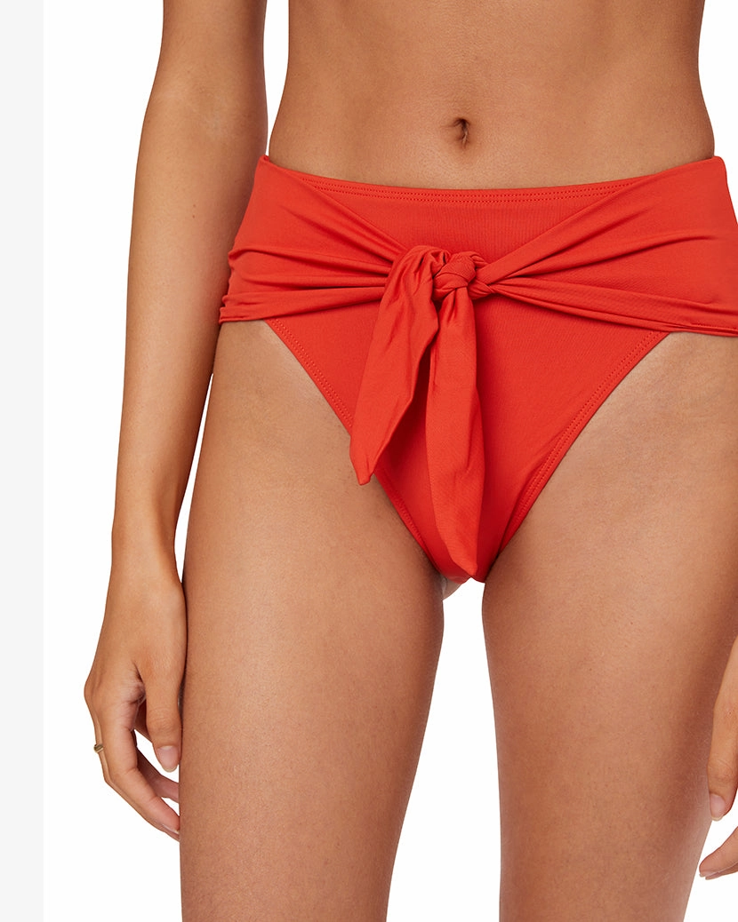 High Rise Tie-front Bottom