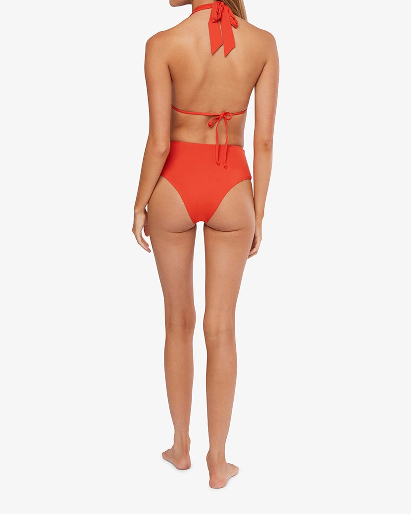 High Rise Tie-front Bottom